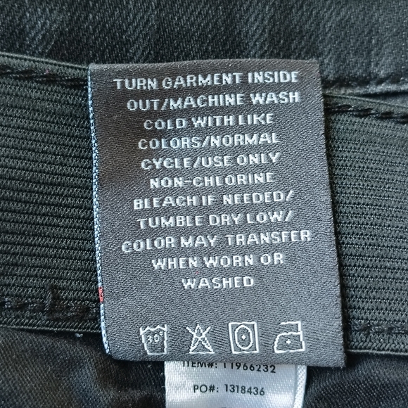 Torrid Black Sky High Skinny Jeans Size 18R - Picture 7 of 15